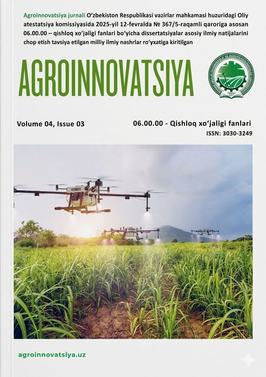 Vol. 4 No. 03 (2025): AGROINNOVATSIYA
